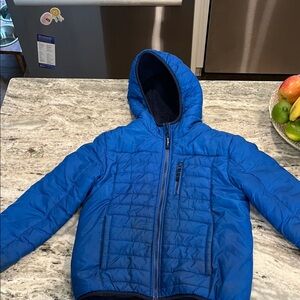 EDDIE BAUER: Blue Kids Puffer Jacket
